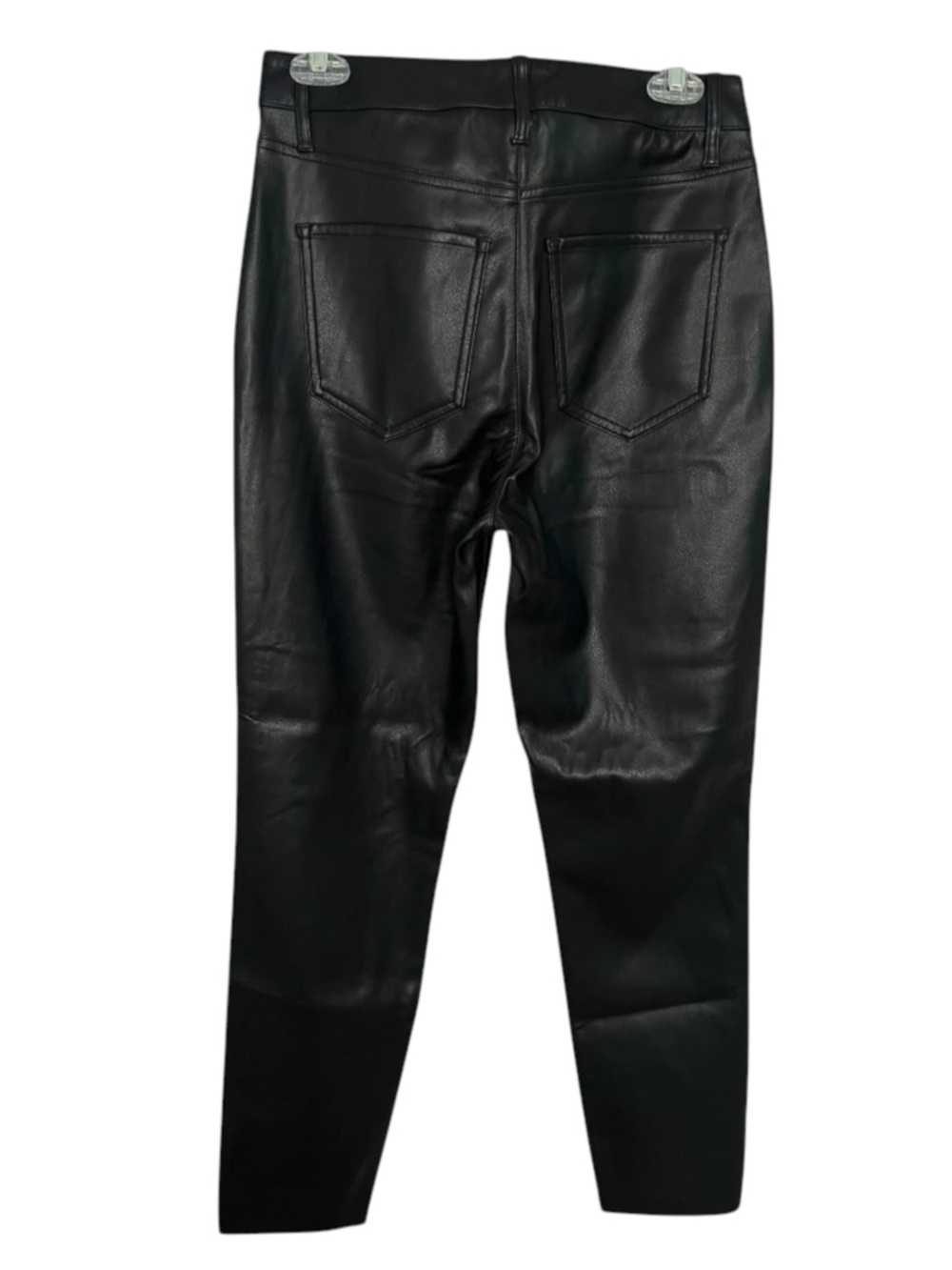 Express High Waisted Faux Leather 90s Skinny Pant Size 6 - Picture 5 of 9